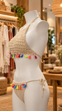 Boho Fiesta Crochet Bikini Set