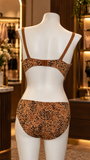 Caramel Wild Lace Lingerie Set