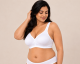 Curvy Comfort Bra (Plus Size Bra|Full Coverage Bra|Non-Padded|Wire-Free)