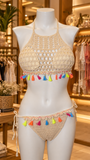 Boho Fiesta Crochet Bikini Set