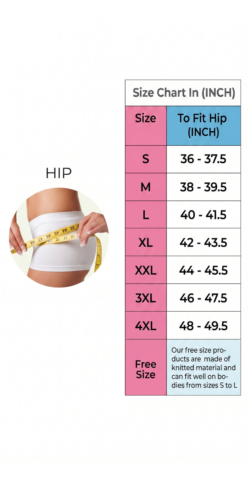 Panties Size Chart